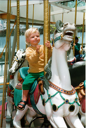 Rory loves horses